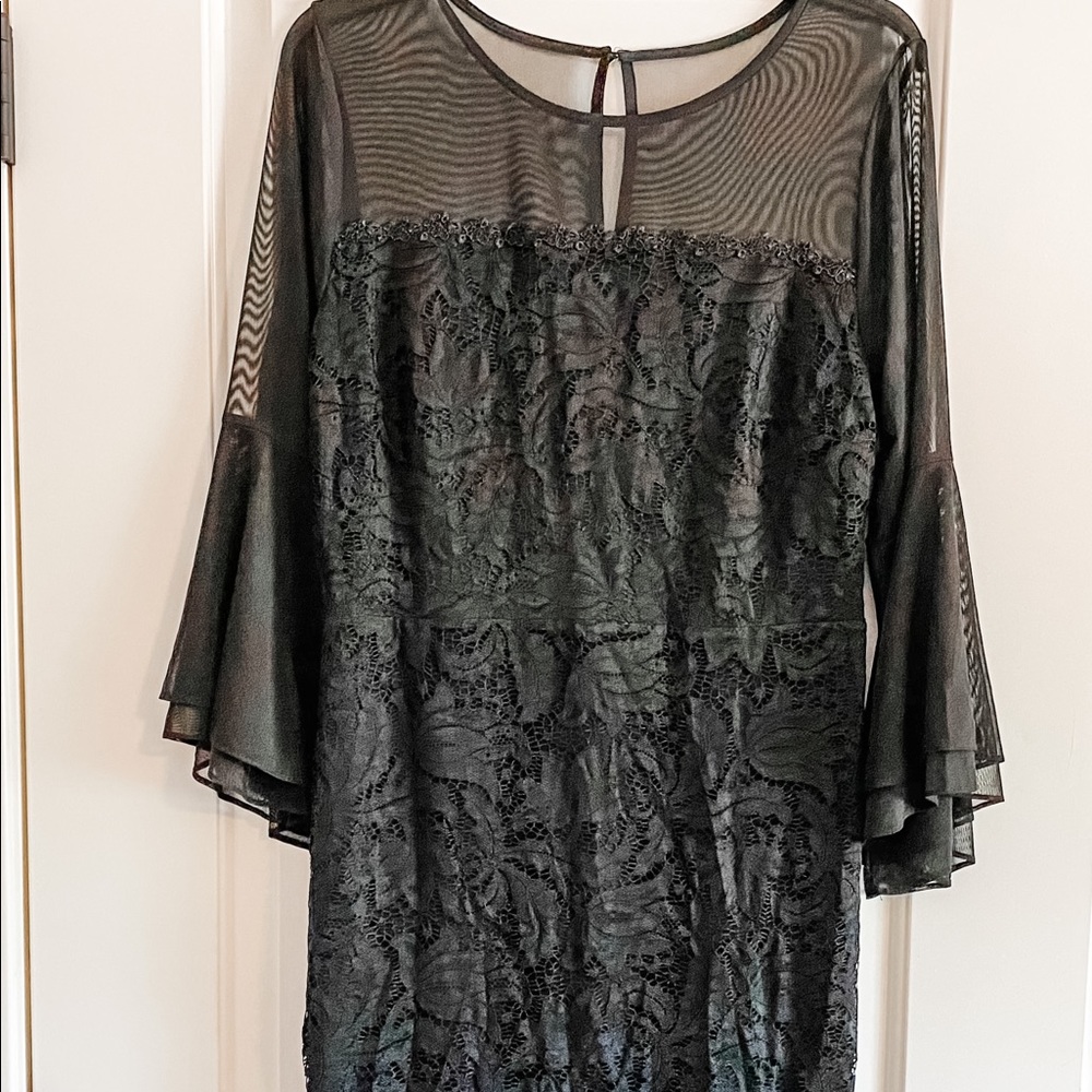 Thalia/Sodi Black Lace Dress